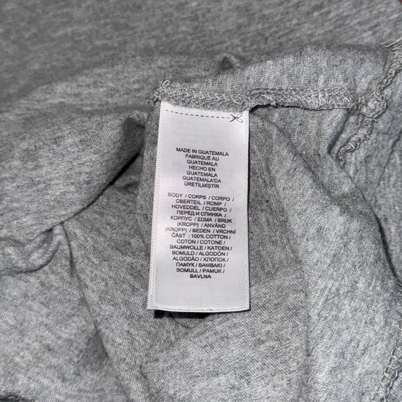 Polo Ralph Lauren Polo Bear T-Shirt Men’s L Gray Colorblock Sleeves Classic Fit - Picture 4 of 7